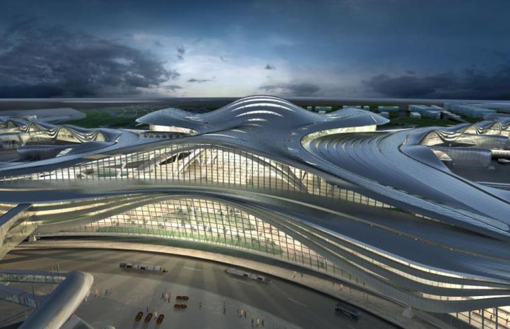 Abu Dhabi International Airport - BIM Development for Midfield Terminal Building Duty Free Canopy works